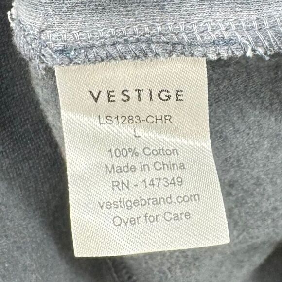 Vestige Reverse French Terry Crewneck Sweatshirt Size Large - Picture 11 of 12